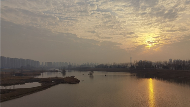 今日大寒，日出三川，秀色可餐