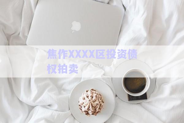 焦作XXXX區(qū)投資債權拍賣-第1張圖片-政信固收網(wǎng)